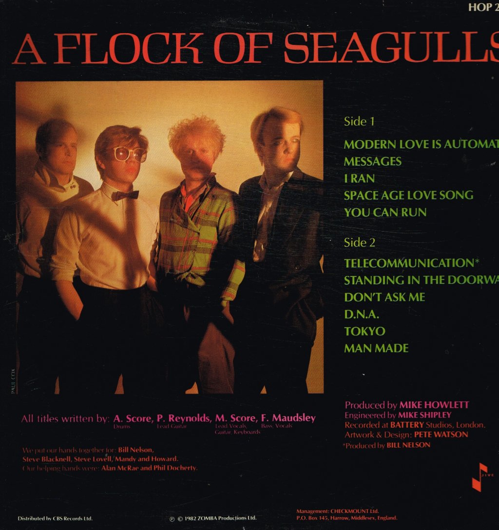 A Flock Of Seagulls - A Flock Of Seagulls - Lp