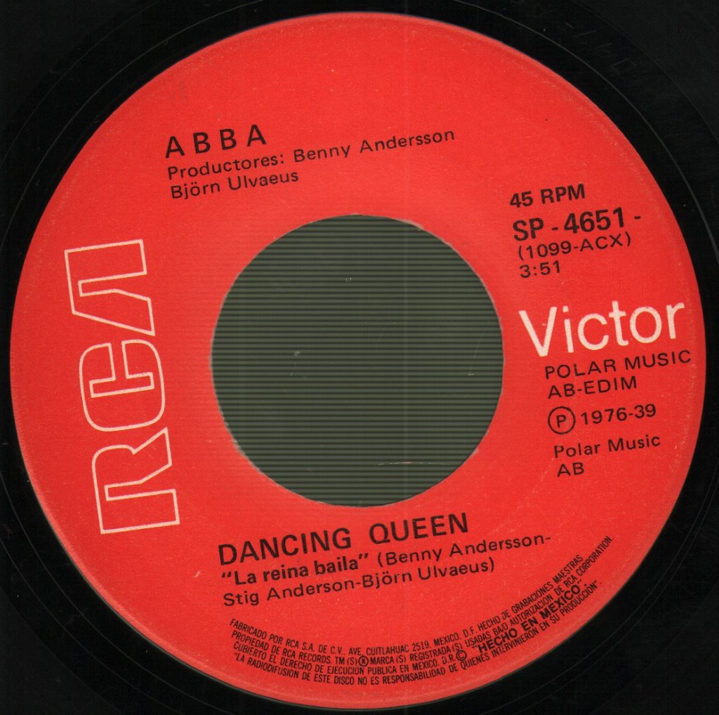 ABBA - Dancing Queen - 7 Inch