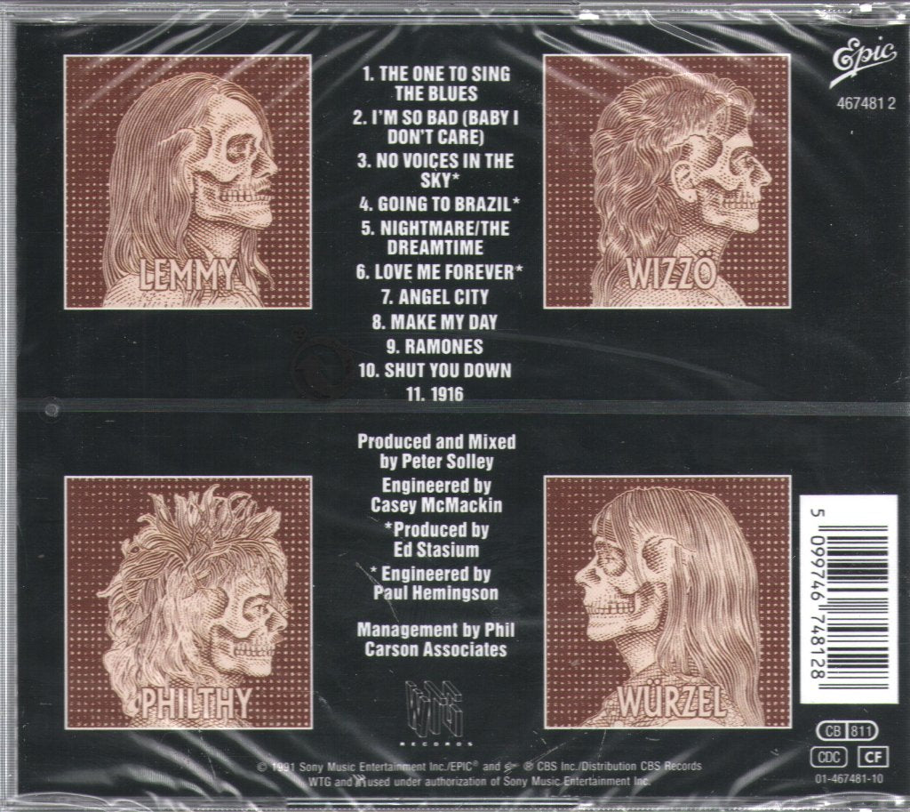 Motorhead - 1916 - Cd