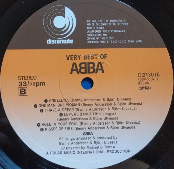 ABBA - Very Best Of ABBA - Double Lp