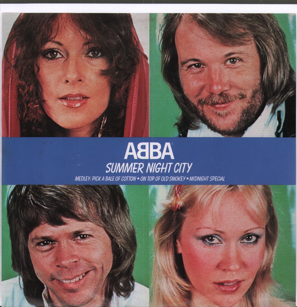 ABBA - Summer Night City - 7 Inch