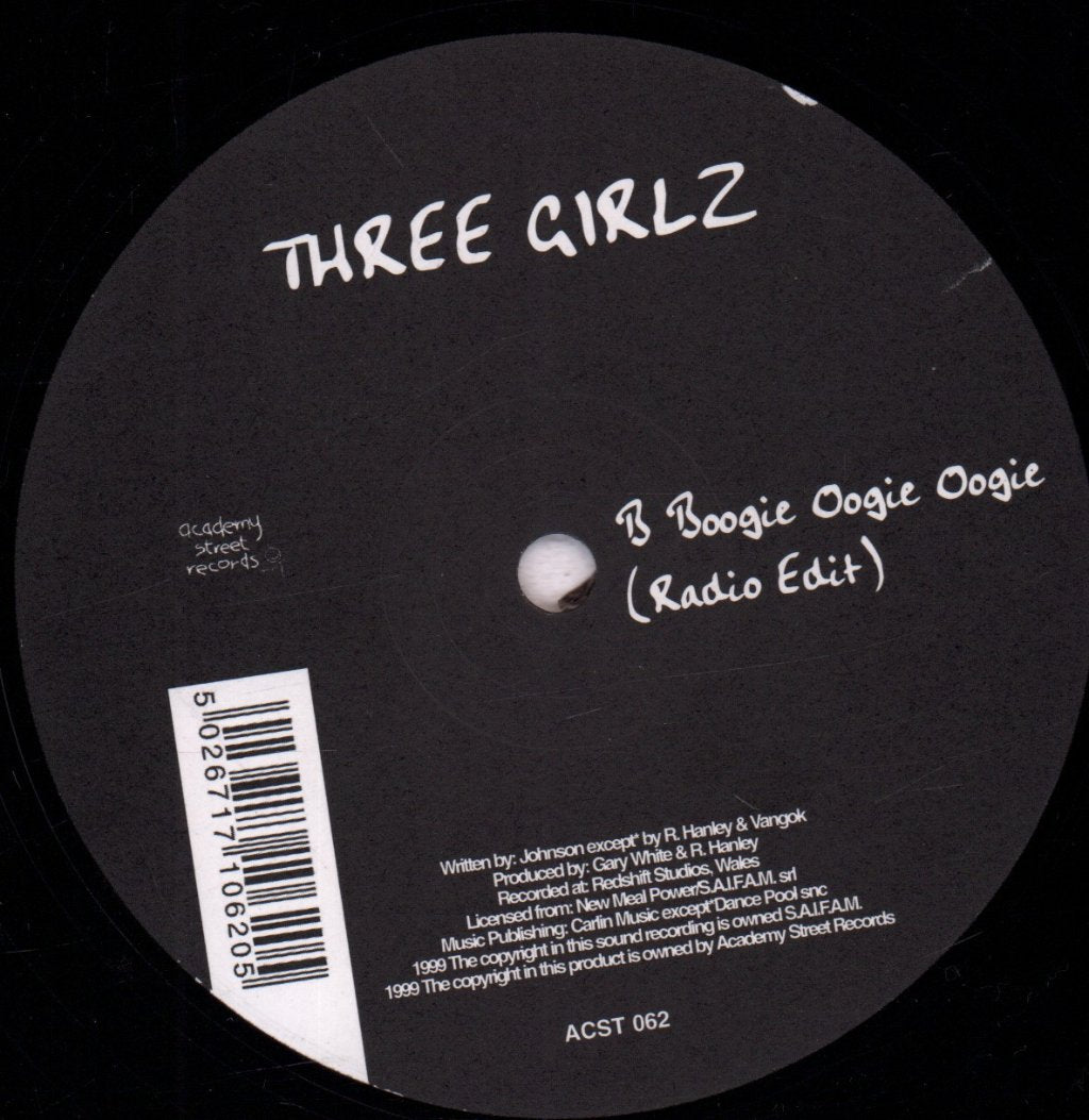 3 Girlz - Boogie Oogie Oogie - 12 Inch