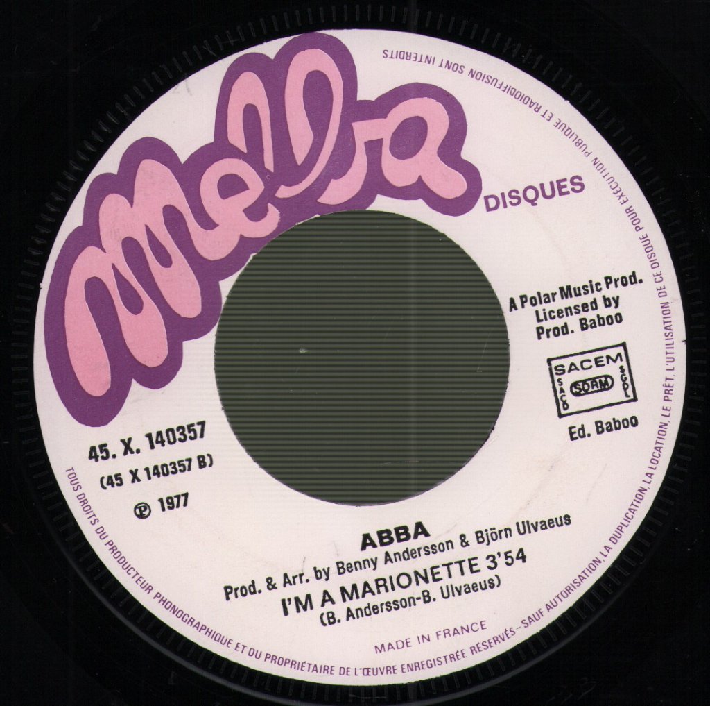 ABBA - Take A Chance On Me - 7 Inch