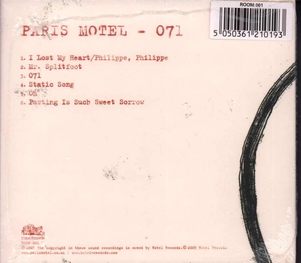 Paris Motel - 071 - Cd