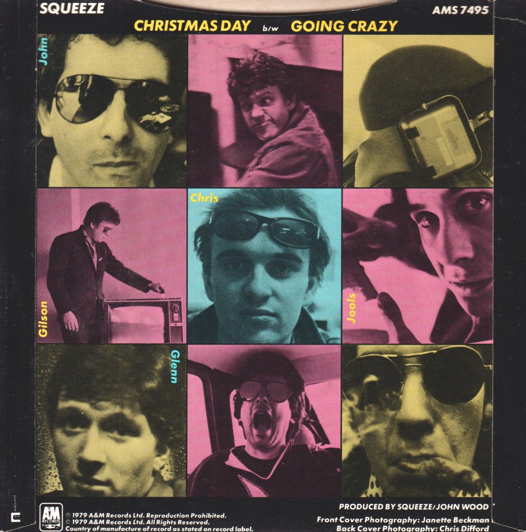 Squeeze - Christmas Day - 7 Inch