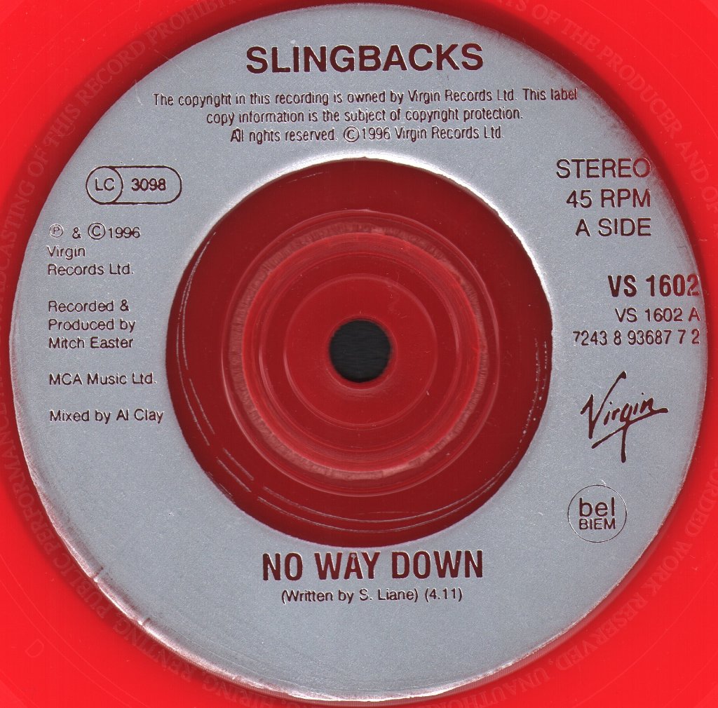 Slingbacks - No Way Down - 7 Inch