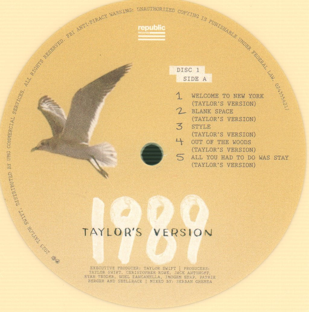 Taylor Swift - 1989 (Taylor's Version) - Double Lp