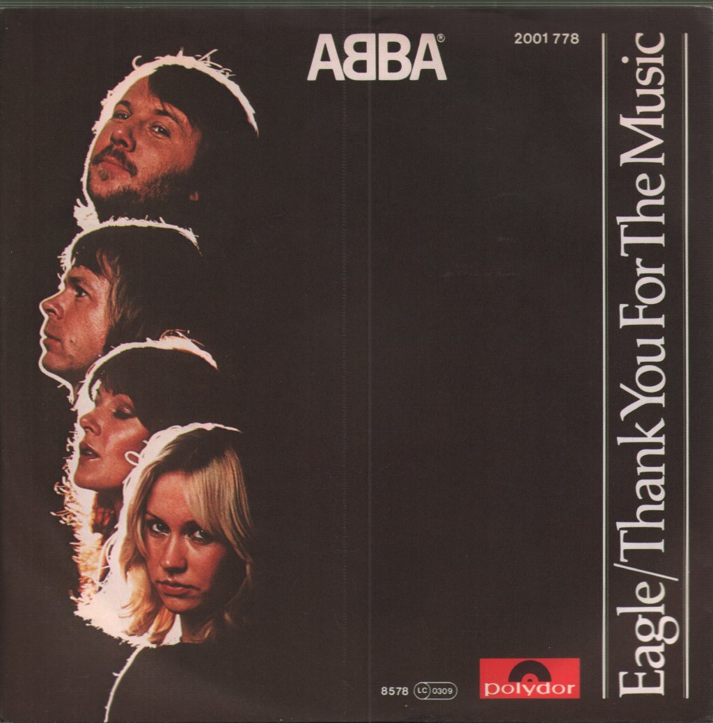 ABBA - Eagle / Thank You For The Music - 7 Inch