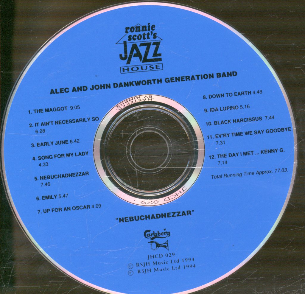 Alec & John Dankworth Generation Big Band - Nebuchadnezzar - Cd