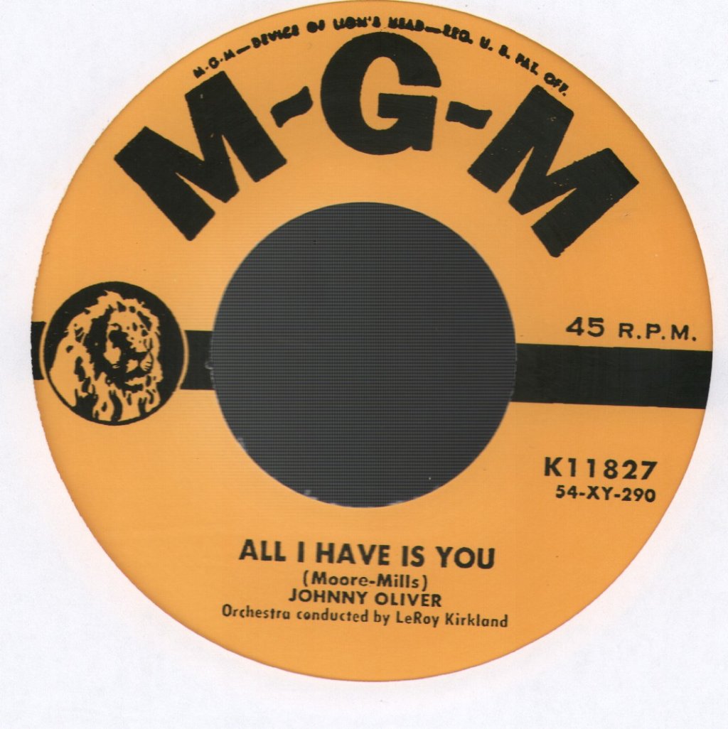 Johnny Oliver - My Lady Love - 7 Inch