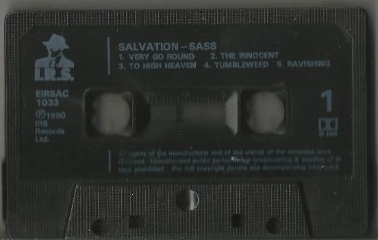 Salvation (Goth Group) - Sass - Cassette