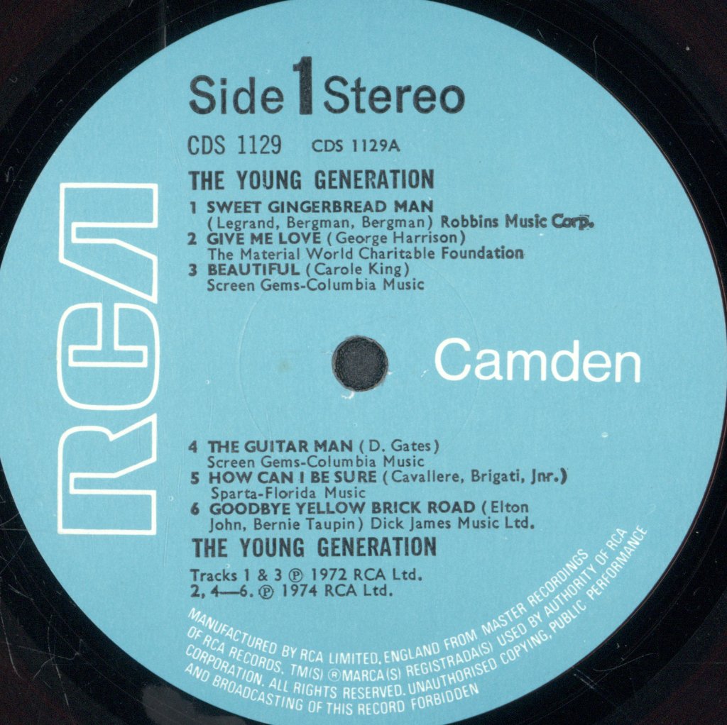 Young Generation - Young Generation - Lp