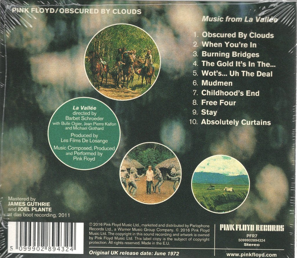 Pink Floyd - Obscured By Clouds - Cd