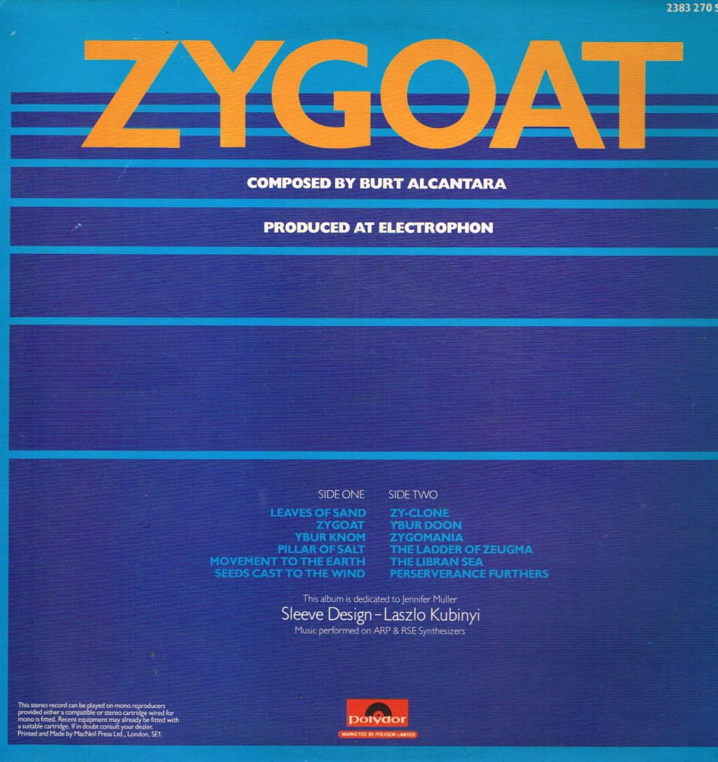 Zygoat - Zygoat - Lp