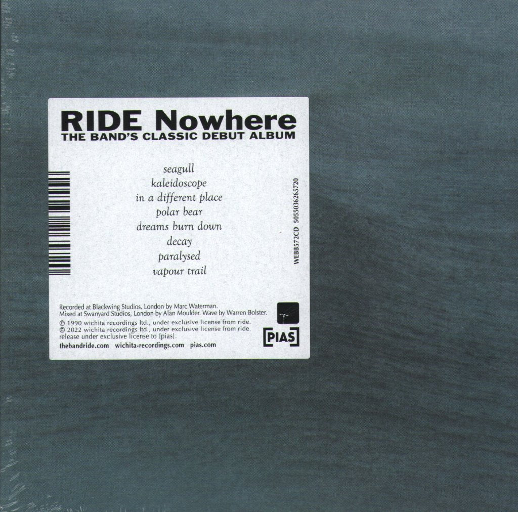 Ride - Nowhere - Cd