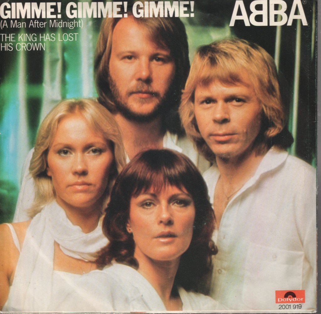 ABBA - Gimme! Gimme! Gimme! (A Man After Midnight) - 7 Inch