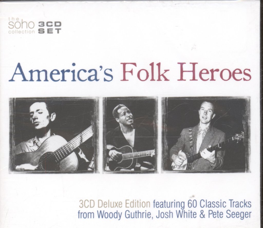 Various Artists - America's Folk Heroes - Triple Cd