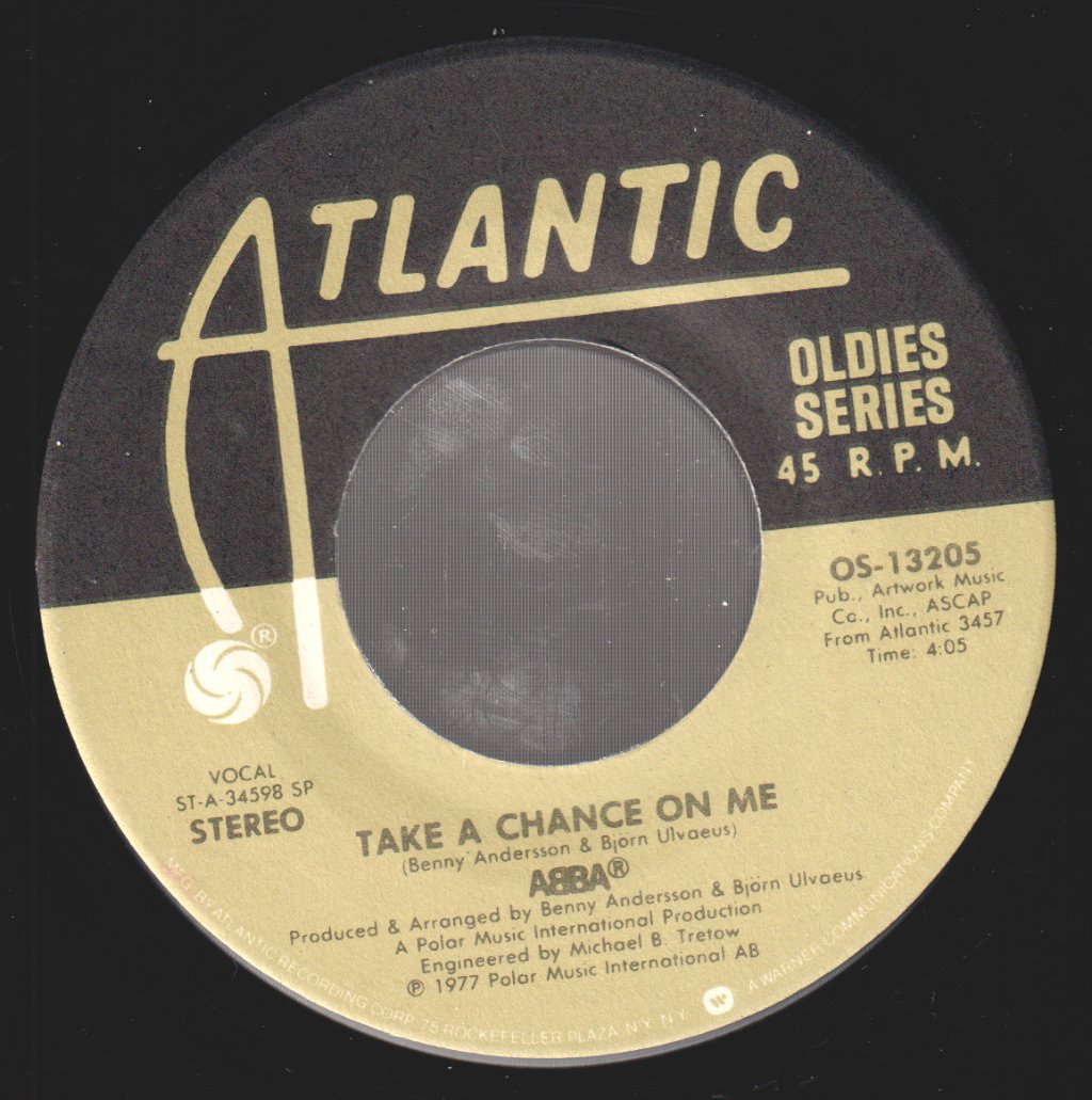 ABBA - Take A Chance On Me - 7 Inch