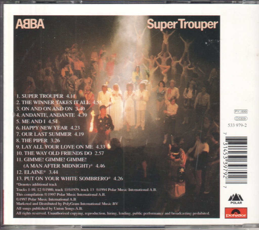 ABBA - Album / Super Trouper - Double Cd