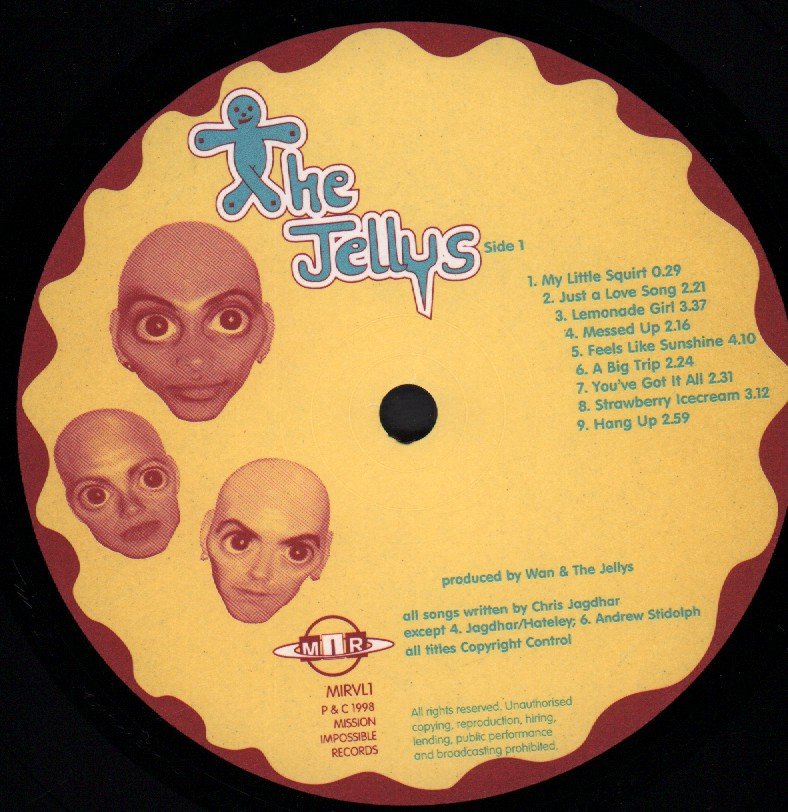 Jellys - Welcome To Our World - Lp