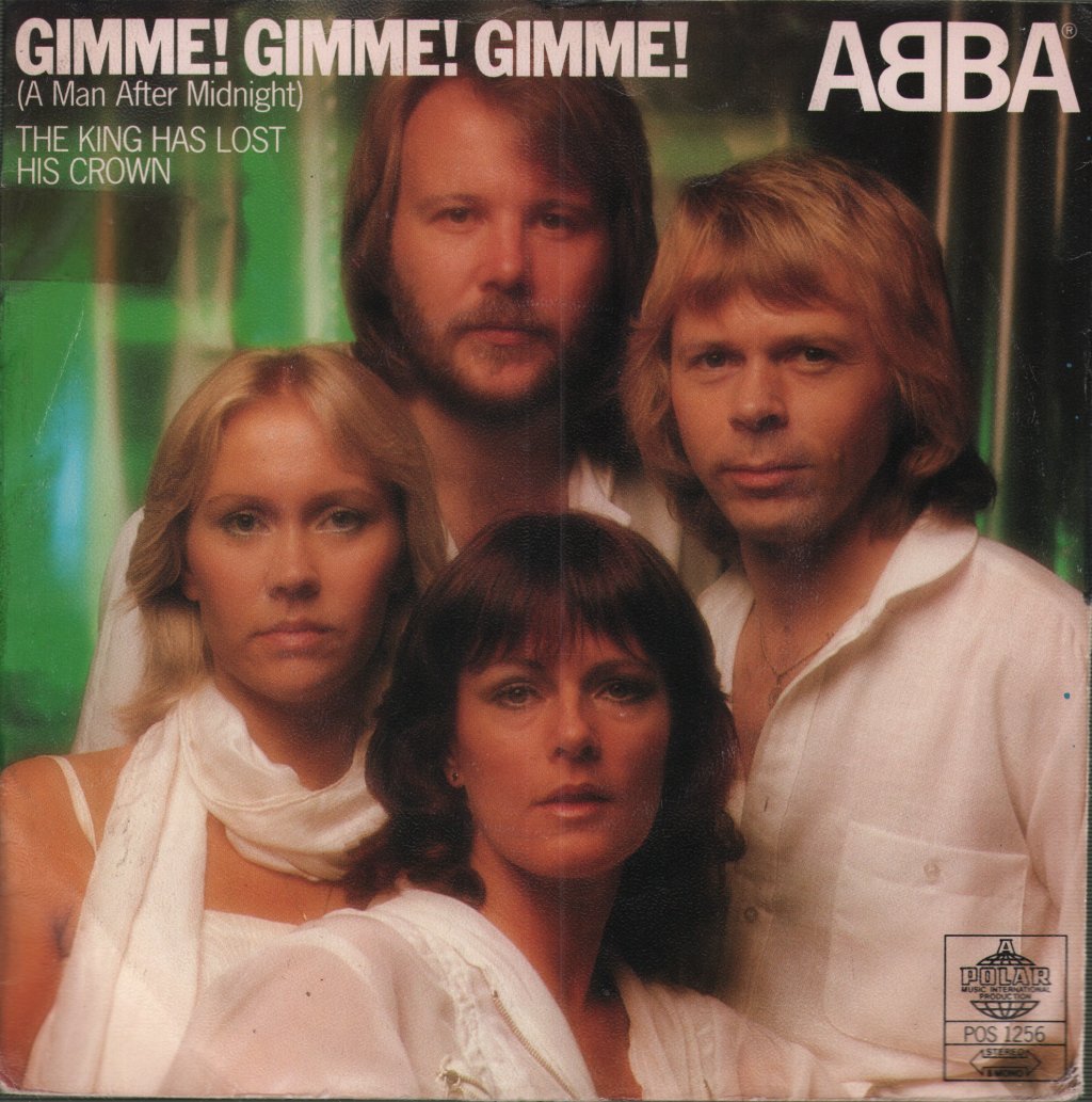 ABBA - Gimme! Gimme! Gimme! (A Man After Midnight) - 7 Inch