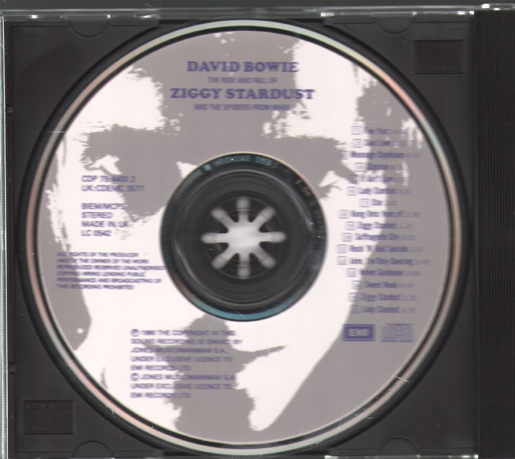 David Bowie - Rise And Fall Of Ziggy Stardust And The Spiders From Mars - Cd