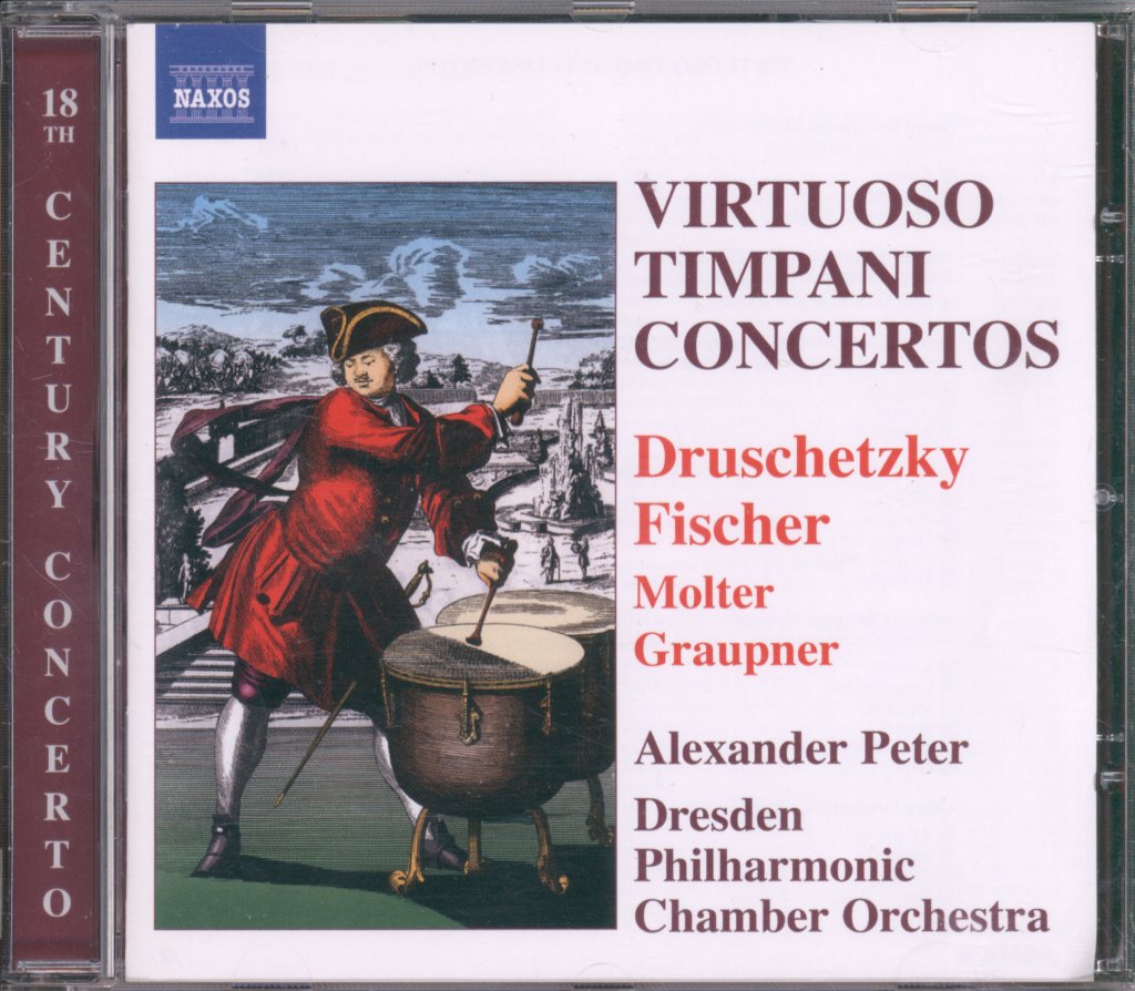 Alexander Peter, Dresden Philharmonic Chamber Orchestra - Virtuoso Timpani Concertos - Cd