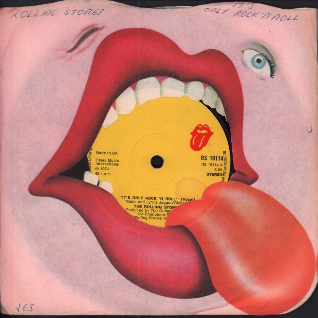 Rolling Stones - It's Only Rock N Roll - 7 Inch