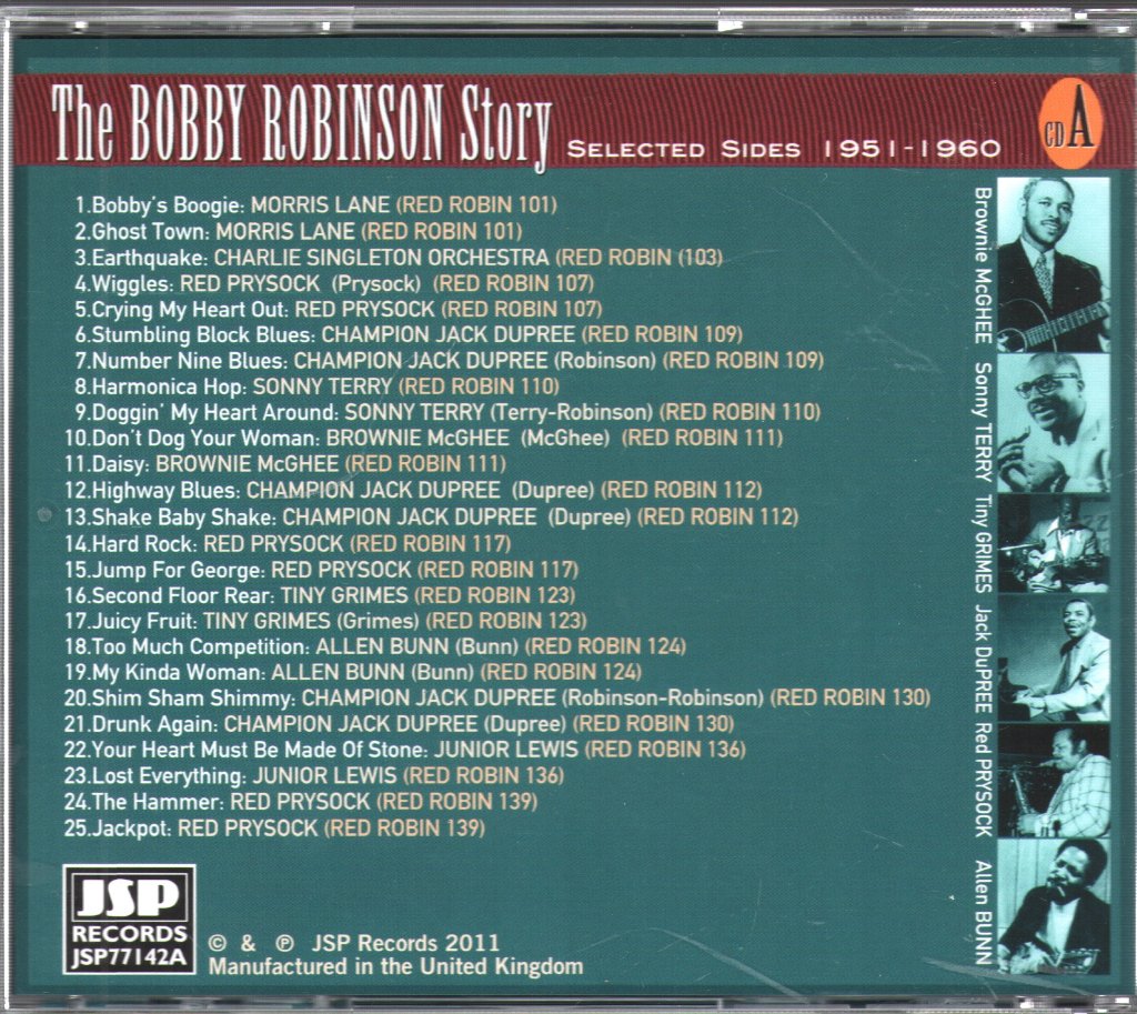 Various Artists - Bobby Robinson Story - Cd Set