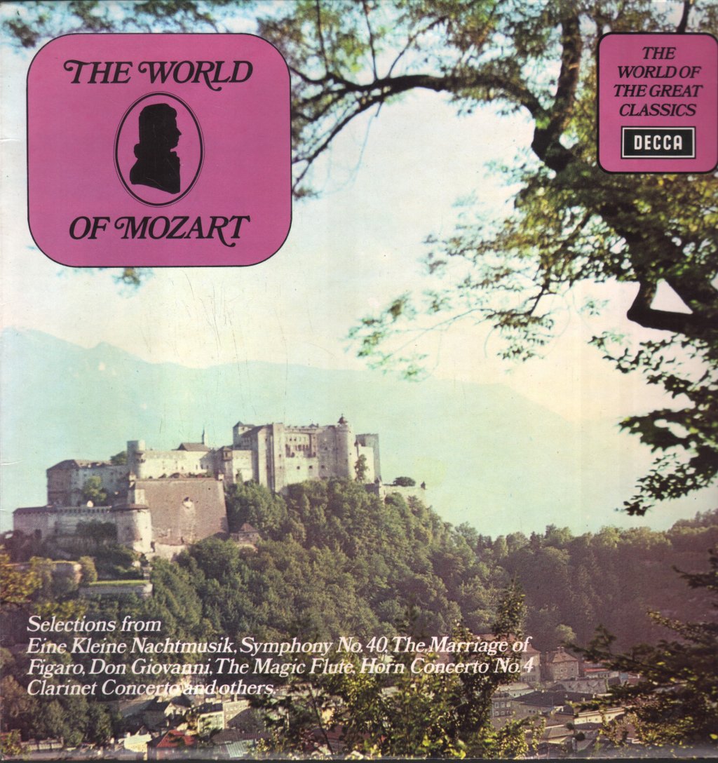 Wolfgang Amadeus Mozart - World Of Mozart - Lp