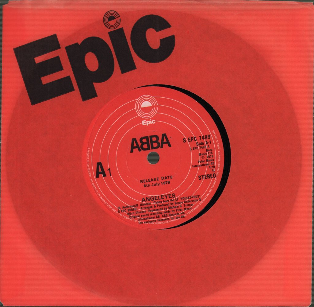 ABBA - Angeleyes / Voulez-Vous - 7 Inch