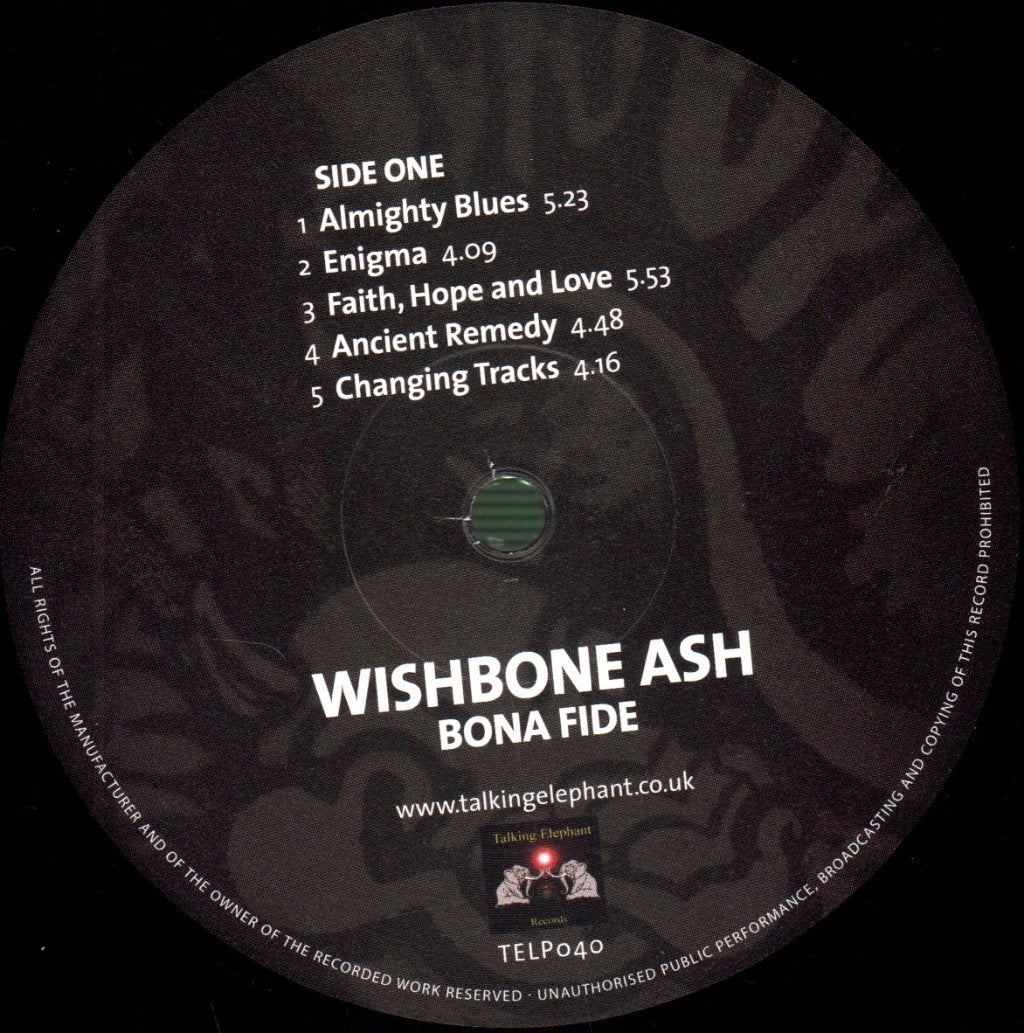 Wishbone Ash - Bona Fide - Lp