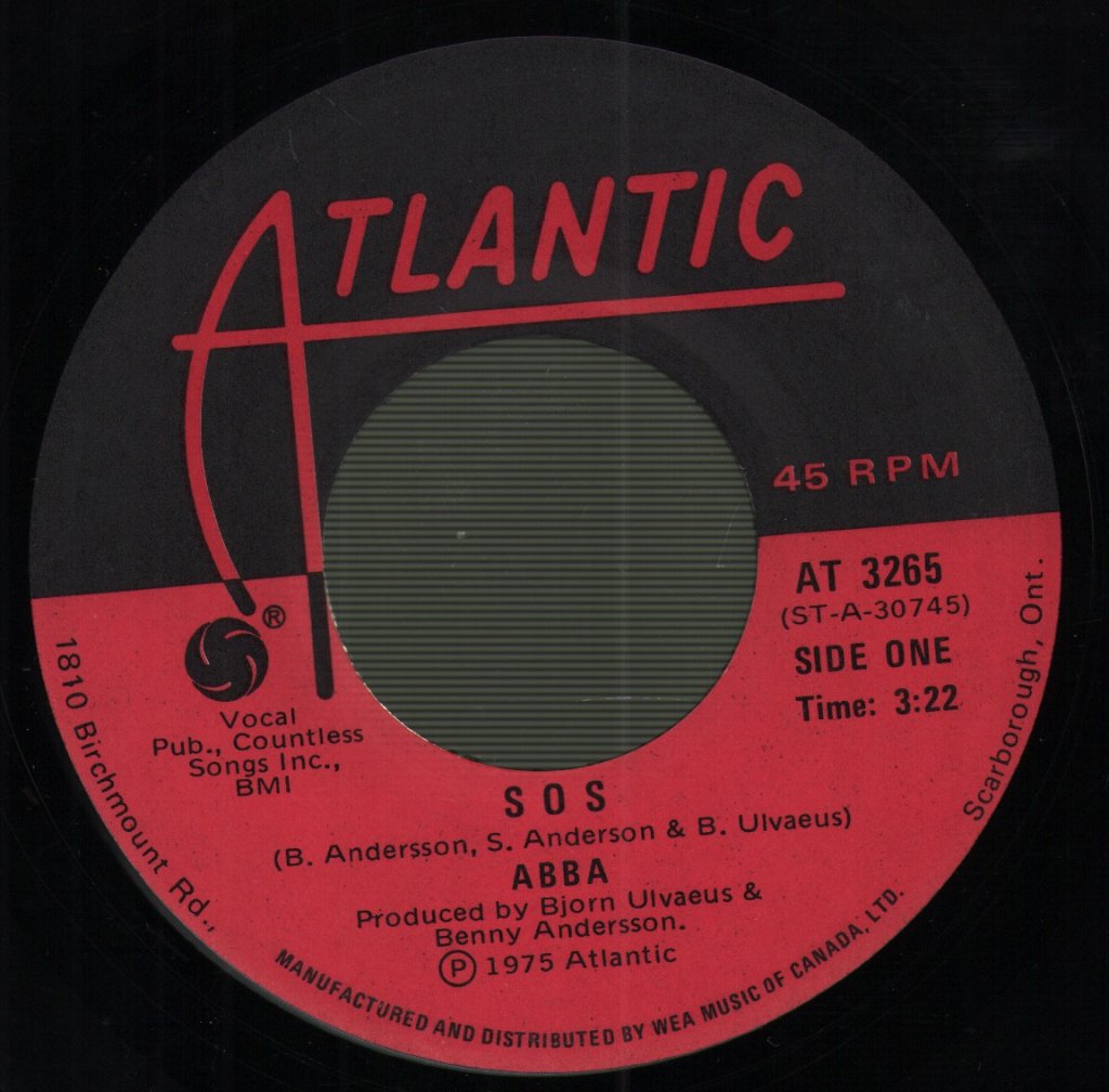 ABBA - SOS - 7 Inch