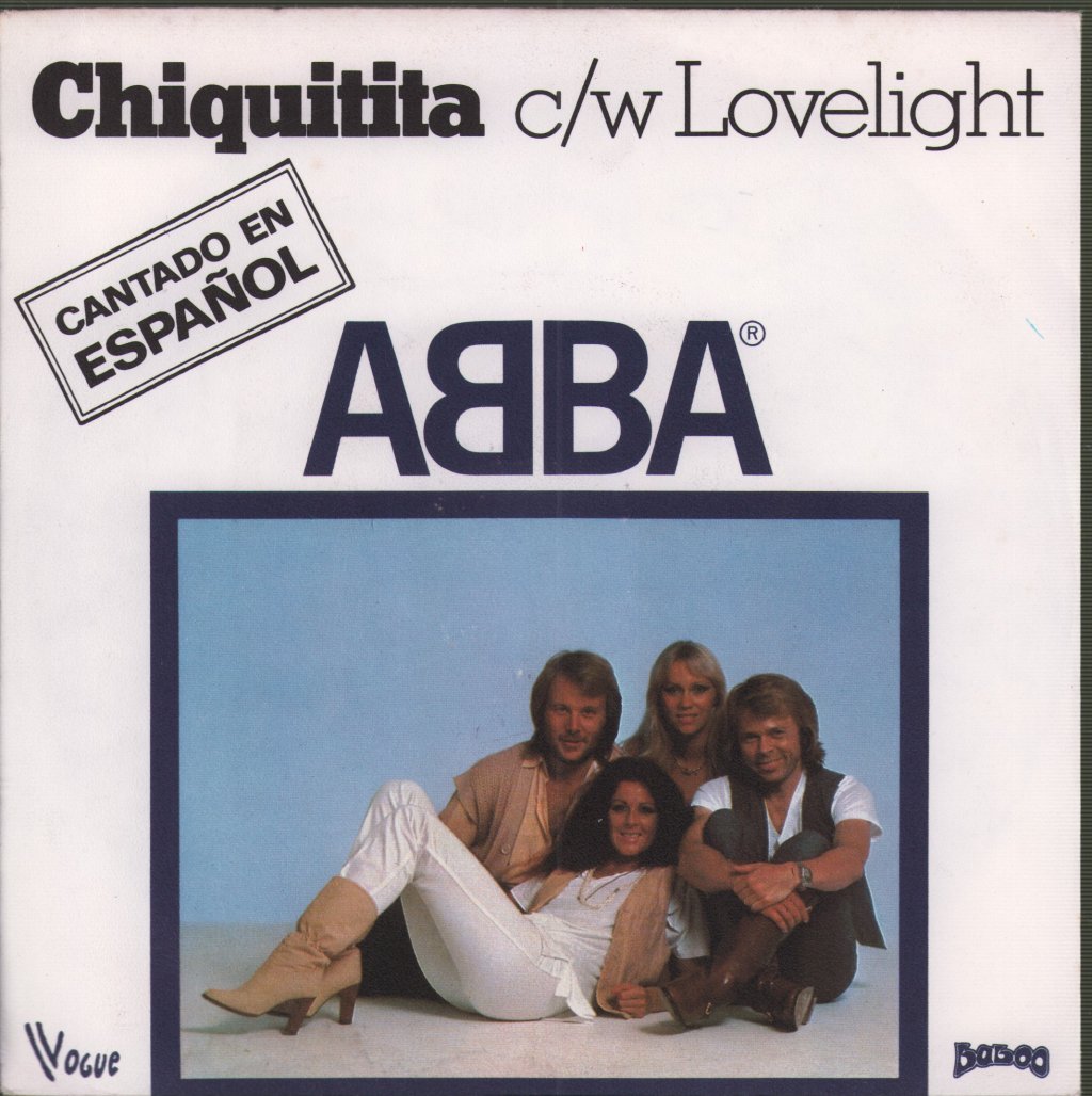 ABBA - Chiquitita (Cantado En Español) - 7 Inch