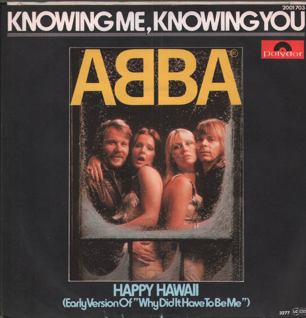 ABBA - Knowing Me, Knowing You - 7 Inch