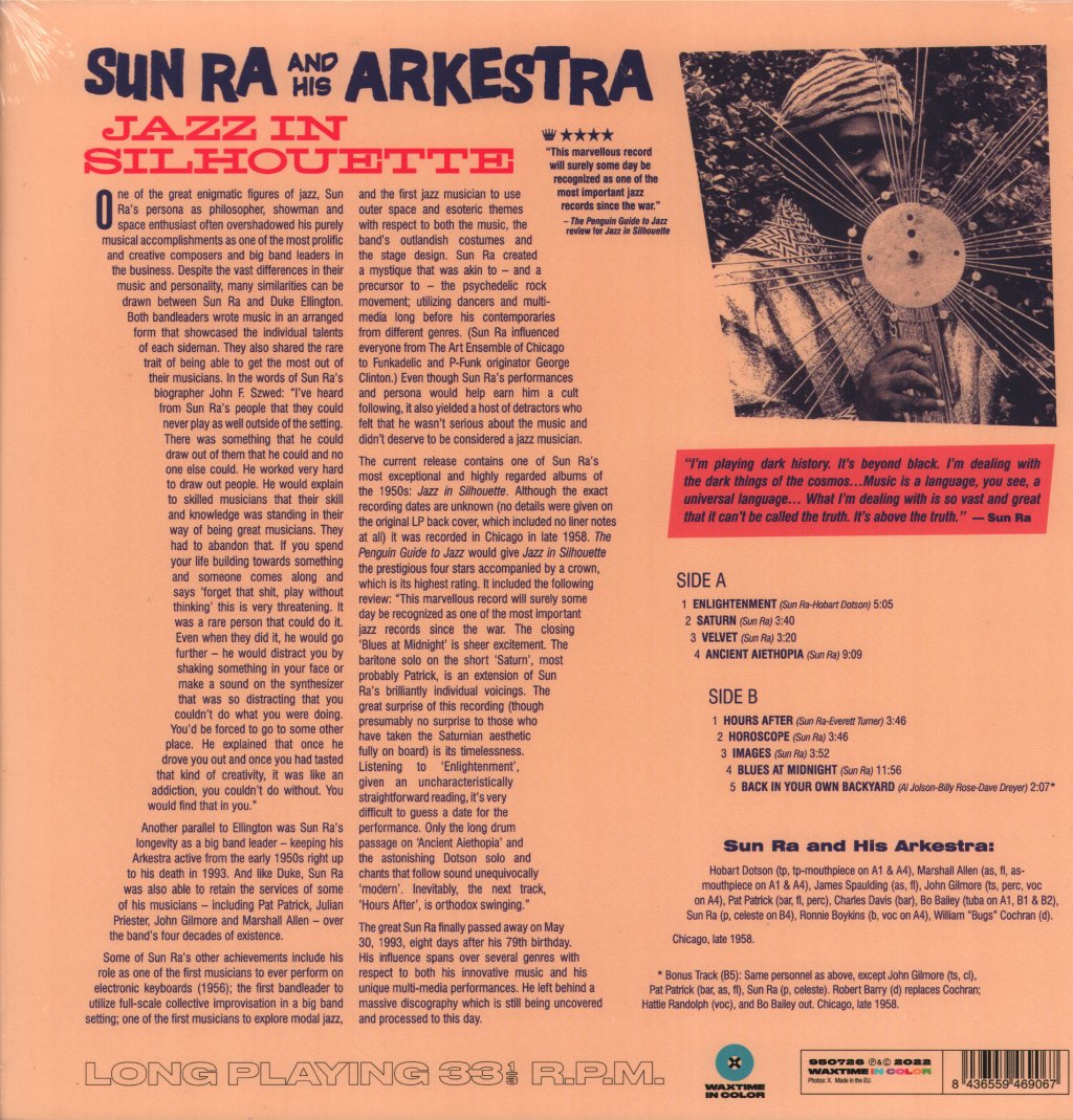 Sun Ra And His Arkestra - Jazz in Silhouette - Lp