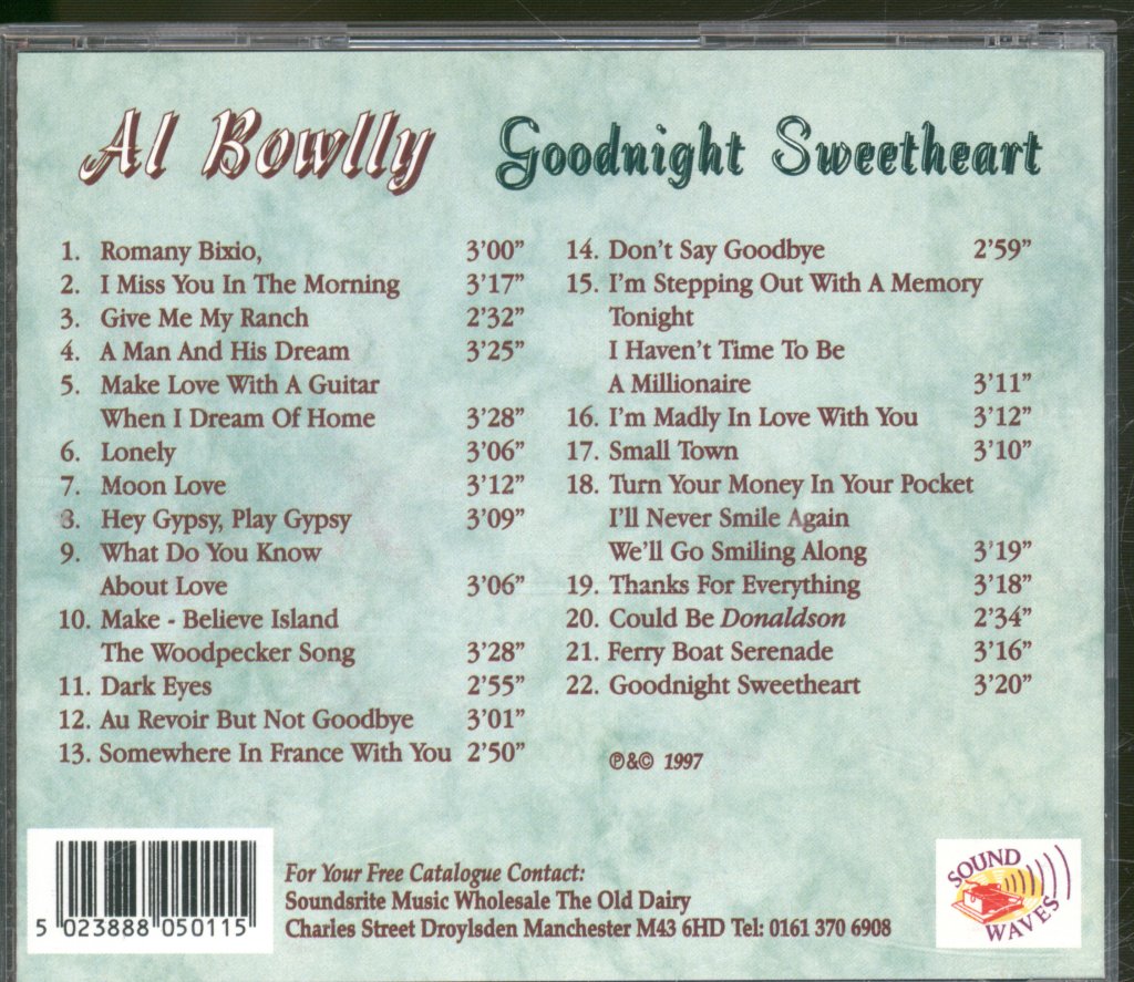 Al Bowlly - Goodnight Sweetheart - Cd