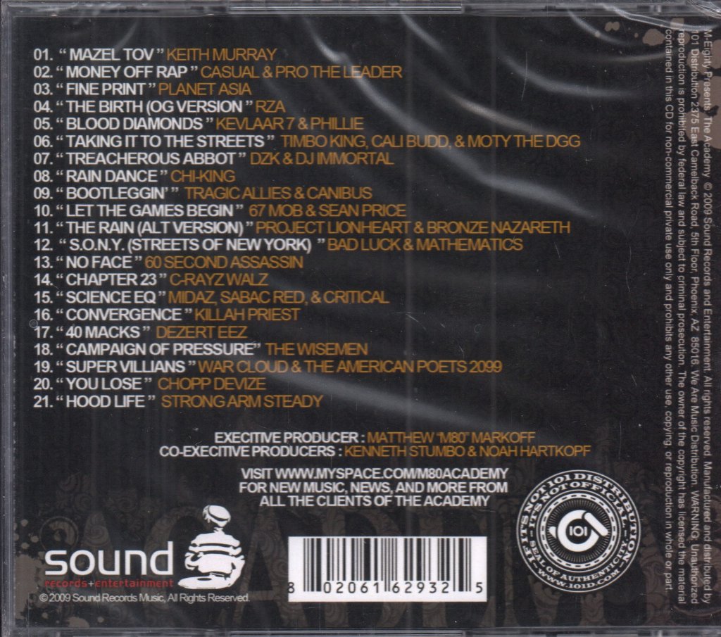 Various Artists - m-eighty presents the Academy - Cd