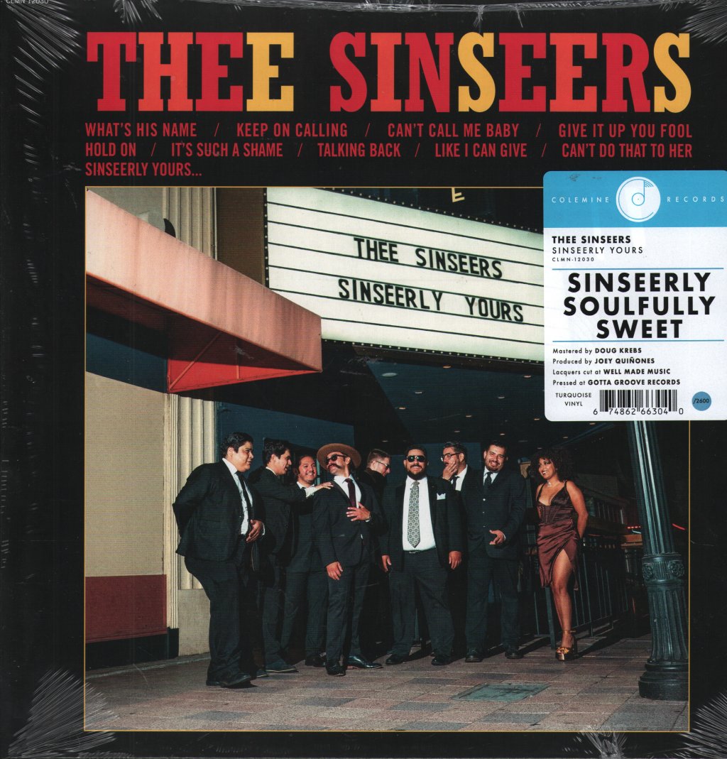 Thee Sinseers - Sinseerly Yours - Lp