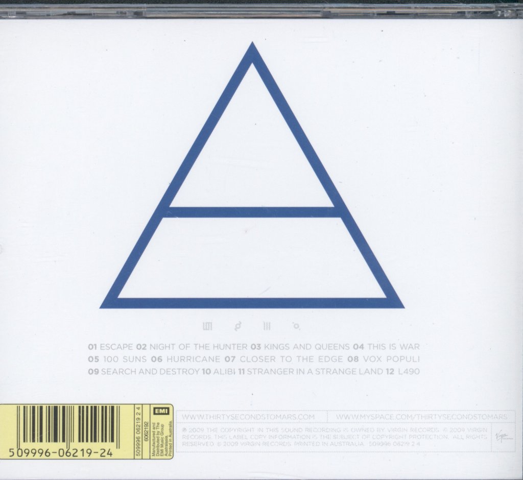 30 Seconds To Mars - This Is War - Cd