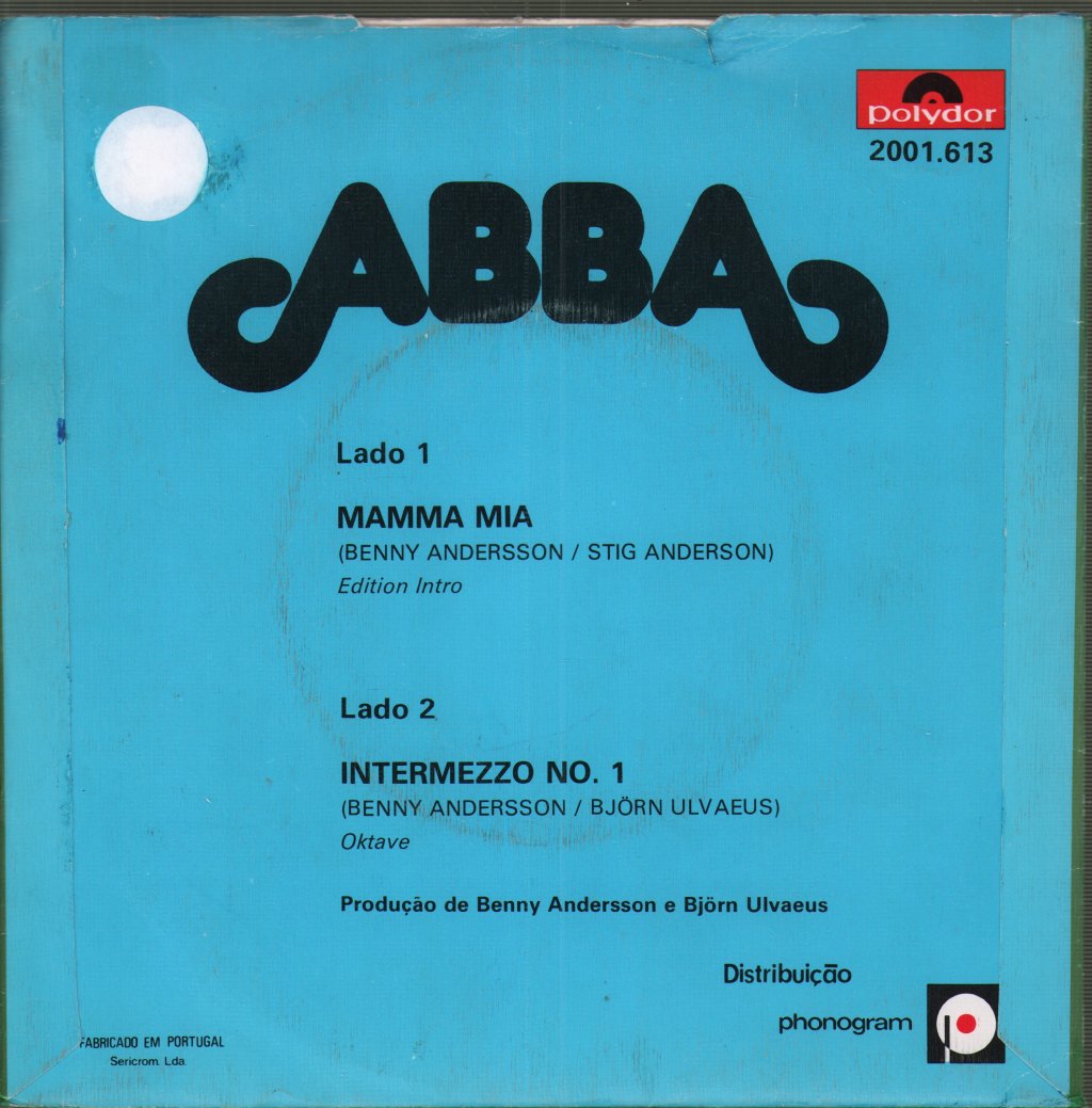 ABBA - Mamma Mia - 7 Inch