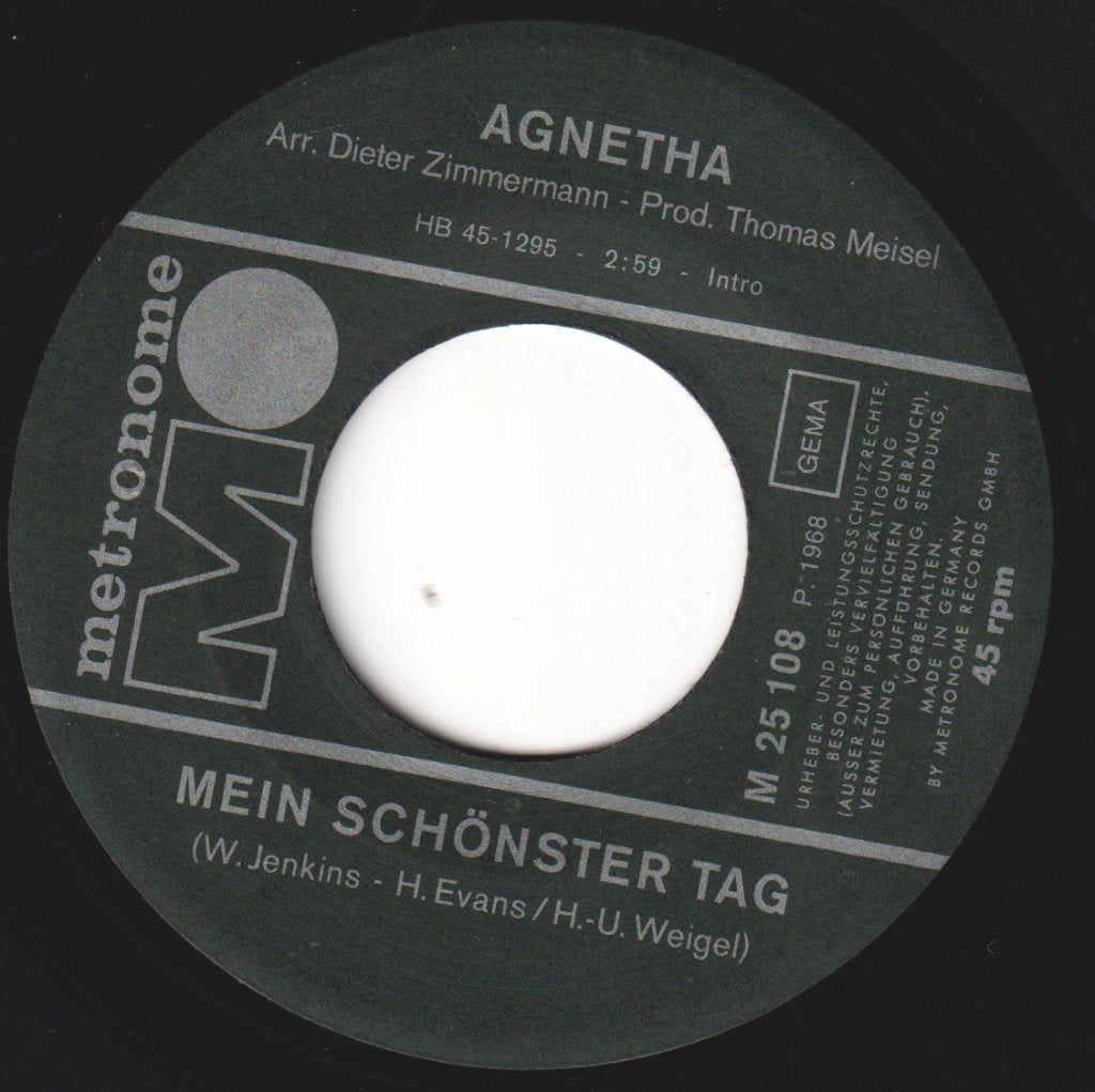 Agnetha Fältskog - Señor Gonzales - 7 Inch