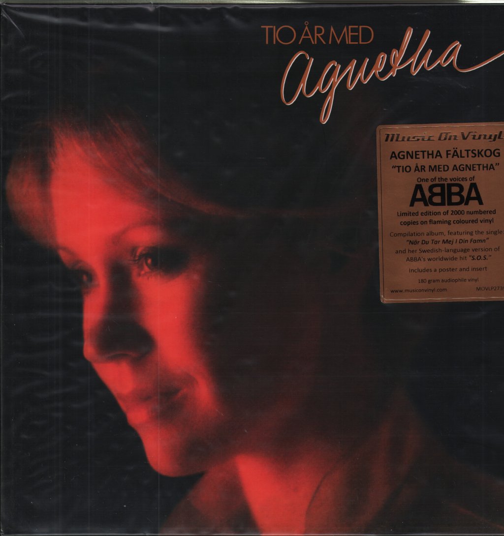 Agnetha Fältskog - Tio År Med Agnetha - Lp