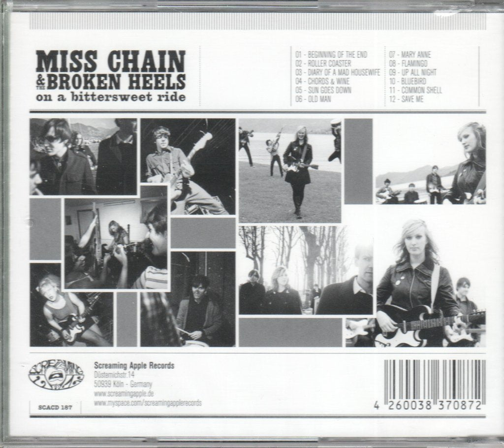 Miss Chain And The Broken Heels - On A Bittersweet Ride - Cd