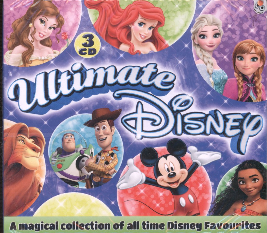 Various Artists - Ultimate Disney: A Magical Collection Of All Time Disney Favourites - Triple Cd