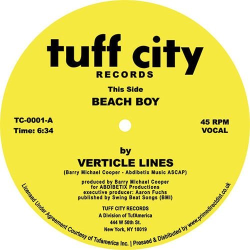 Verticle Lines - Beach Boy / Beach Boy - Inst (RSD2022) - 12 Inch