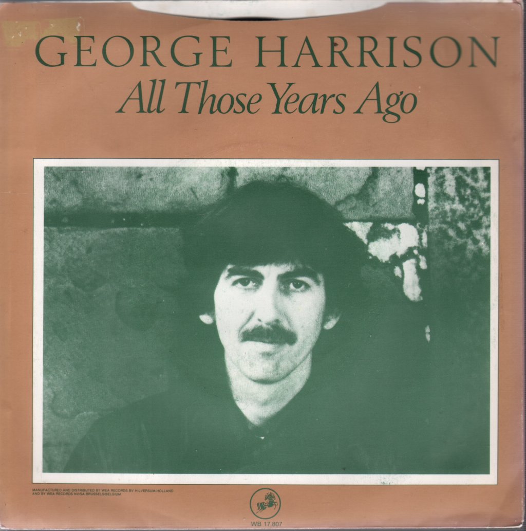 George Harrison - All Those Years Ago - 7 Inch