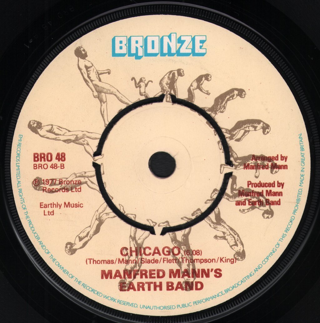 Manfred Mann's Earth Band - California - 7 Inch