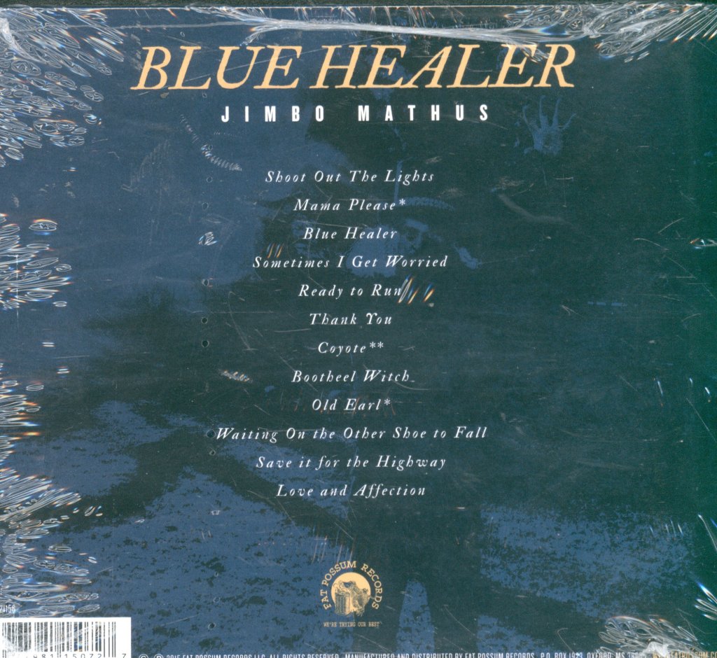 Jimbo Mathus - Blue Healer - Cd