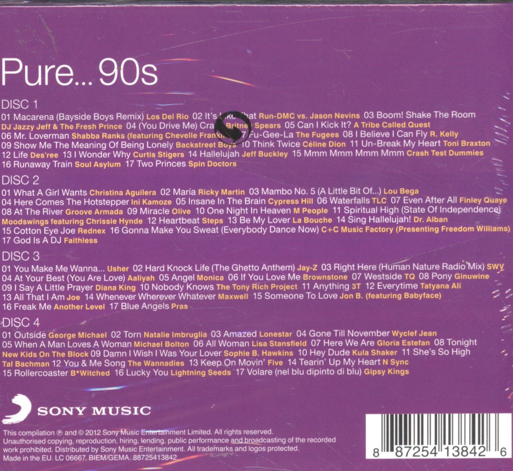 Various Artists - Pure... 90s - Cd Set